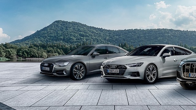 Foto de los modelos Audi de la gama Superpremium en oferta. 